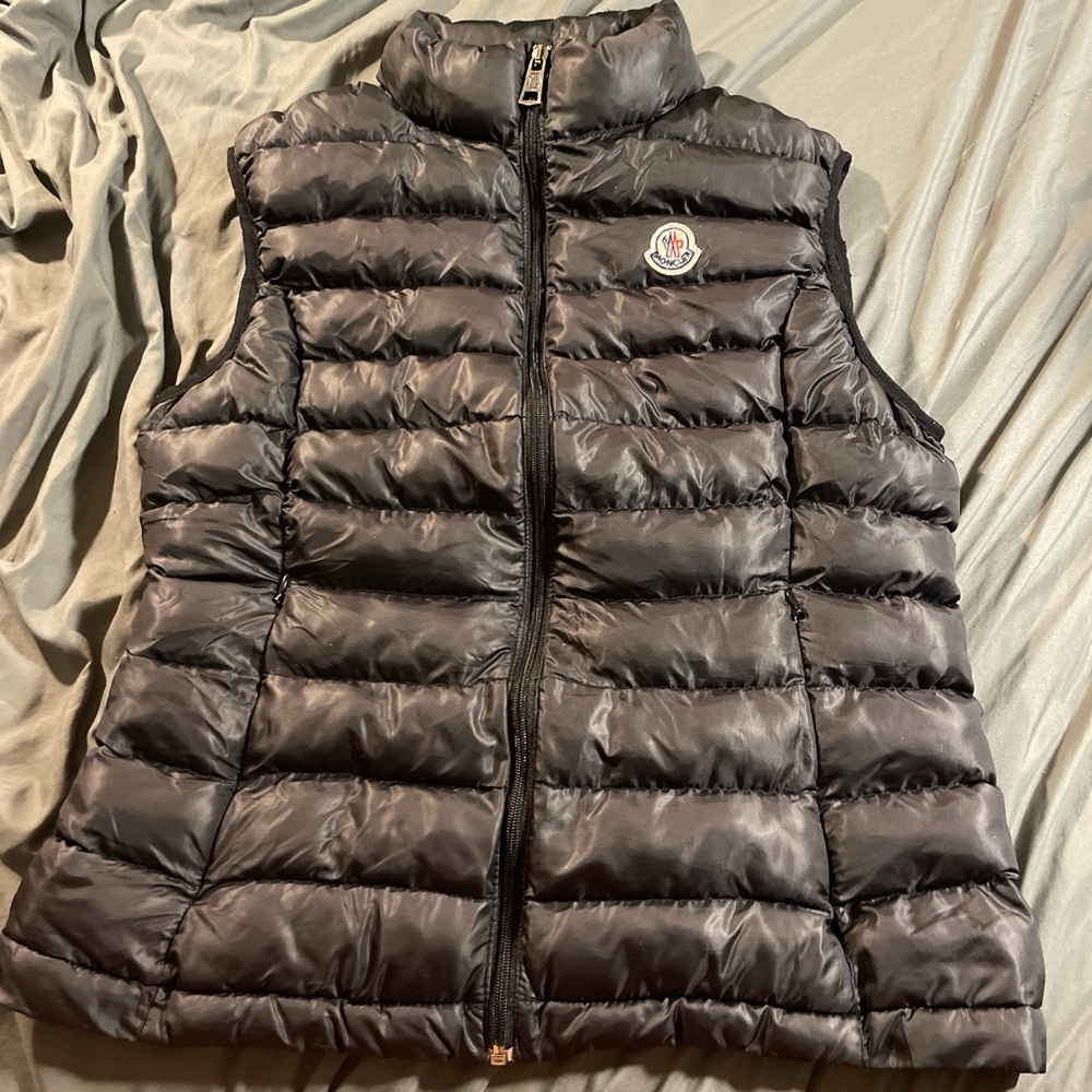 Moncler Women's Black Puffer Vest
